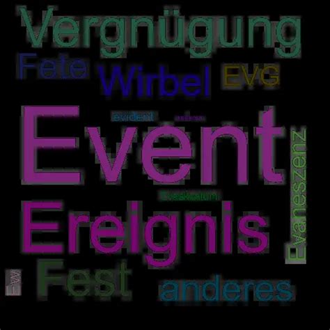 anderes wort für event.